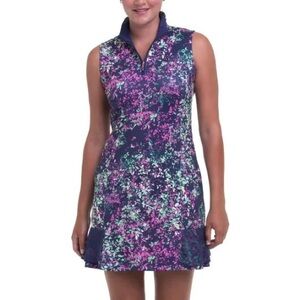 EPNY Womens Sleeveless Floral Ditzy Print Golf Dress size XL